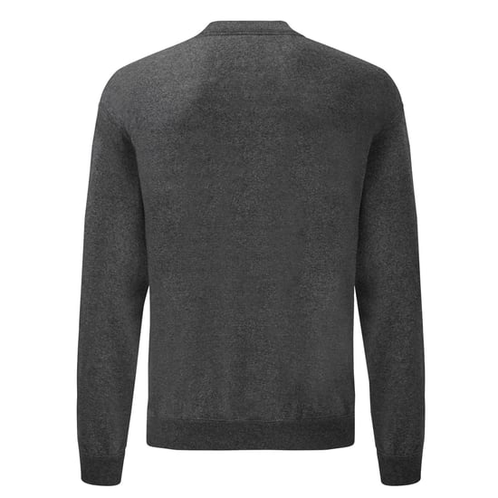 Fruit of the Loom - "Classic" Sweatshirt Eingesetzt für Herren/Damen Unisex (Dunkelgrau) - Image 2