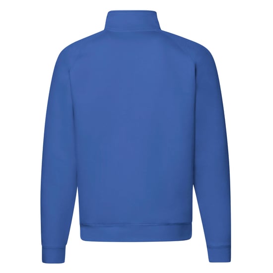 Fruit of the Loom - "Premium" Sweatshirt mit kurzem Reißverschluss für Herren/Damen Unisex Raglanärmel (Königsblau) - Image 2
