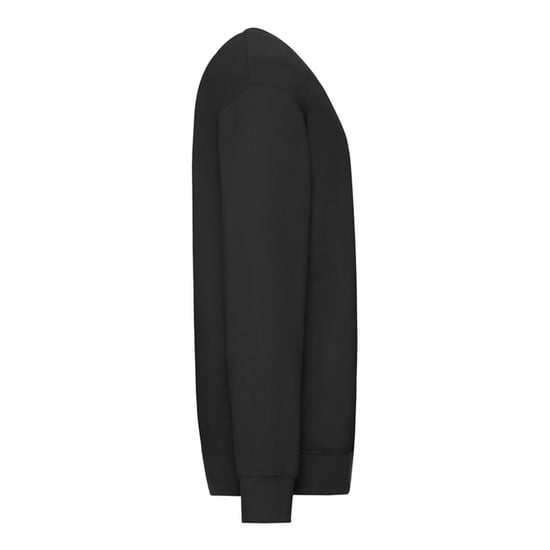Fruit of the Loom - Sweatshirt für Herren/Damen Unisex angesetzte Ärmel (Schwarz) - Image 3