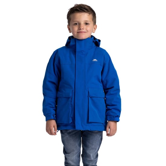 Trespass Jungen verloren TP50 wasserdichte Jacke (blau) - Image 3