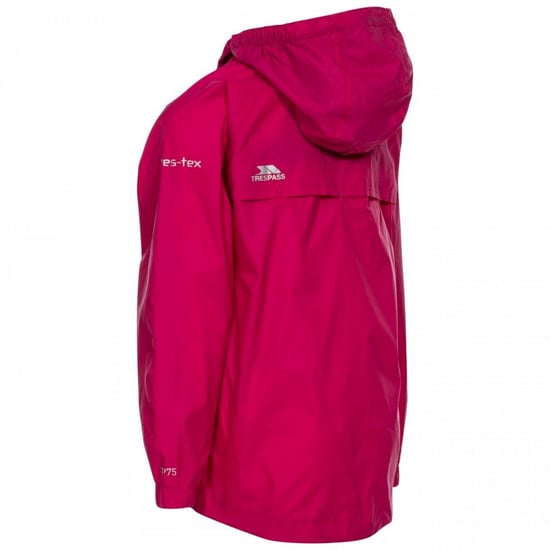 Trespass Childrens/Kids Qikpac Waterproof Packaway Jacket - Image 2