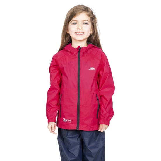 Trespass Childrens/Kids Qikpac Waterproof Packaway Jacket - Image 3