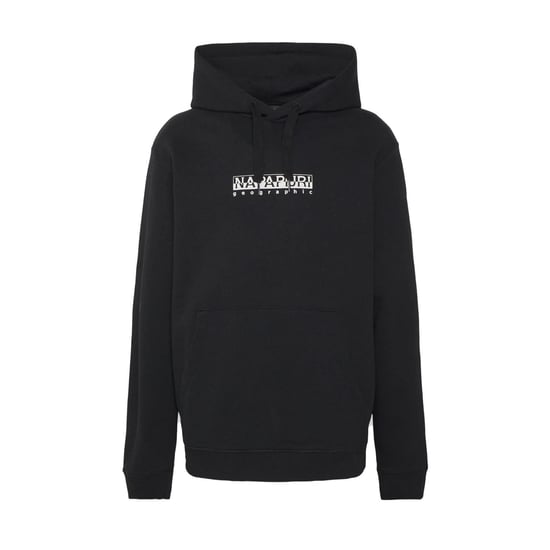 Das Napapijri Geographic Logo auf der Vorderseite des Box Hoodie verleiht dem unverzichtbaren Kapuzenpullover einen stilvollen Touch. Dieser Hoodie wurde mit Blick auf die Praktikabilität entworfen und fühlt sich dank seiner Baumwollzusammensetzung superw - Image 1