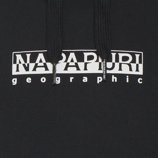 Das Napapijri Geographic Logo auf der Vorderseite des Box Hoodie verleiht dem unverzichtbaren Kapuzenpullover einen stilvollen Touch. Dieser Hoodie wurde mit Blick auf die Praktikabilität entworfen und fühlt sich dank seiner Baumwollzusammensetzung superw - Image 2