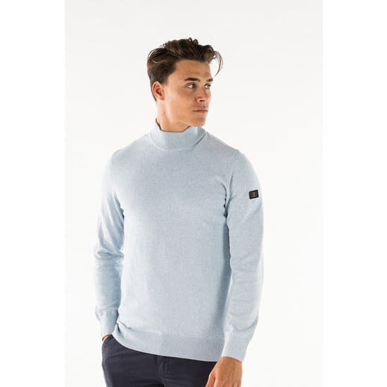 Herren-Pullover der Marke Presly & Sun. Der Pullover von Presly & Sun ist aus Bio-Baumwolle hergestellt und hat eine normale Passform. Die weiche Baumwolle sorgt für hohen Tragekomfort. Marke: Presly & SunModellname: Jordan Mock Turtle Pullover Kategorie - Image 2