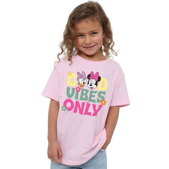 Disney - "Good Vibes Only" T-Shirt für Mädchen (Hellrosa) - Image 3