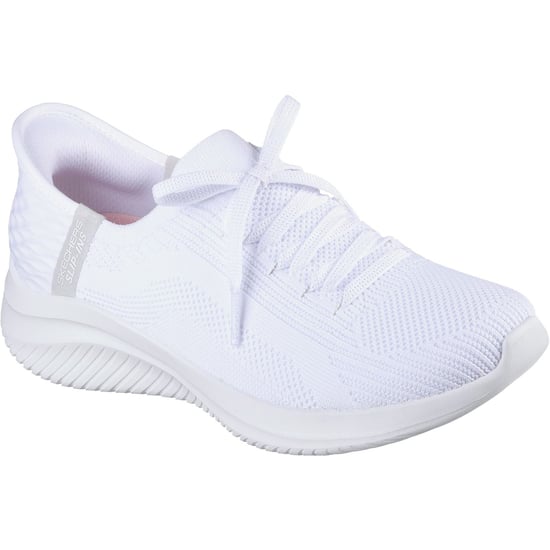 Skechers Ultra Flex 3.0 Brilliant Path Textiler Damen Sneaker in Weiß - Image 1