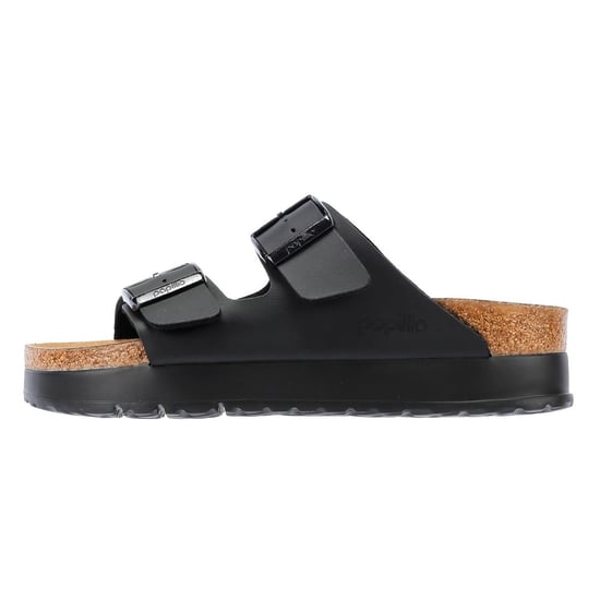 Birkenstock Arizona Flex Platform Damen Schwarz Schmal Sandalen - Image 6