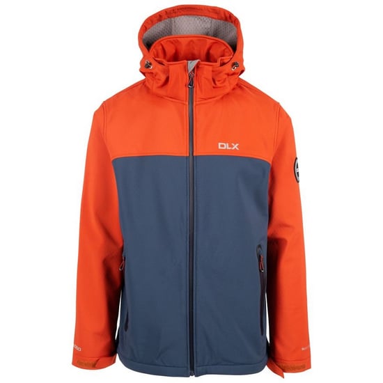 Trespass Mens Moyler DLX Soft Shell Jacke (Burnt Orange) - Image 1