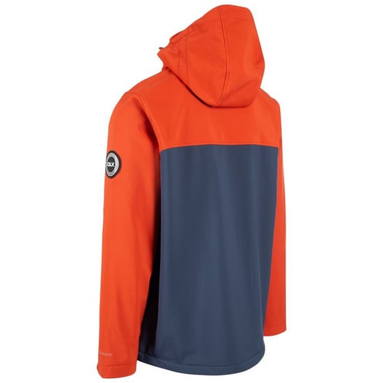 Trespass Mens Moyler DLX Soft Shell Jacke (Burnt Orange) - Image 2