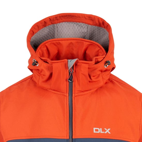 Trespass Mens Moyler DLX Soft Shell Jacke (Burnt Orange) - Image 4