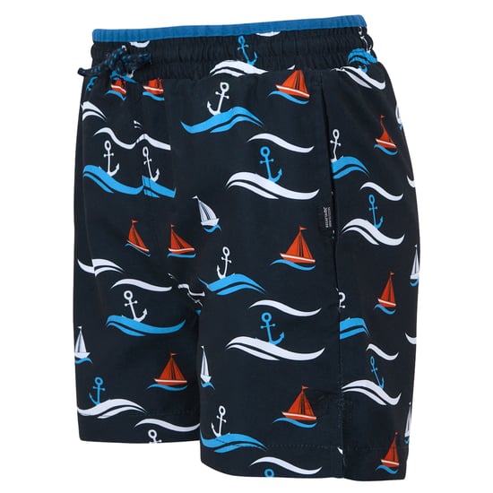 Regatta - "Skander III" Badeshorts für Jungen (Marineblau) - Image 3