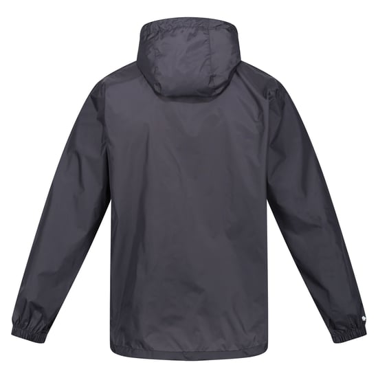 Regatta Herren Regenjacke Pack It III wasserfest (Mittelgrau) - Image 2