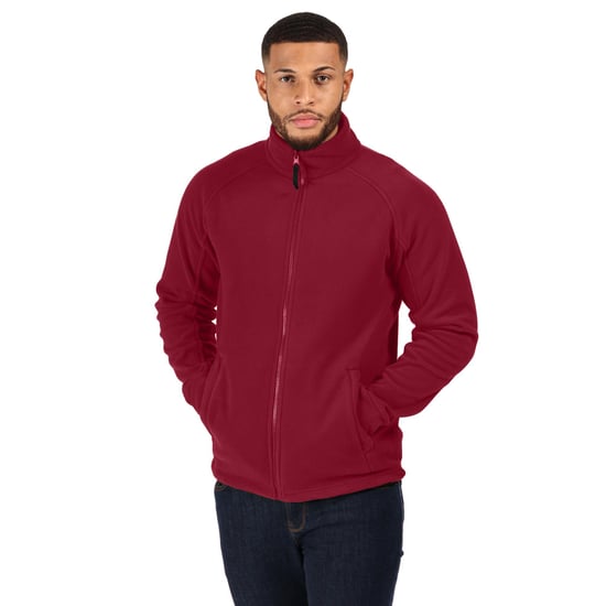 Regatta Thor III Herren Fleecejacke (Bordeaux) - Image 3