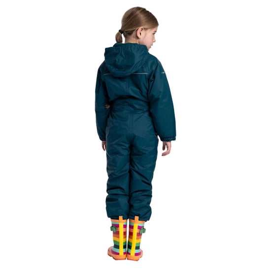 Trespass Dripdrop Kinder Regen-Overall (Petrol) - Image 4