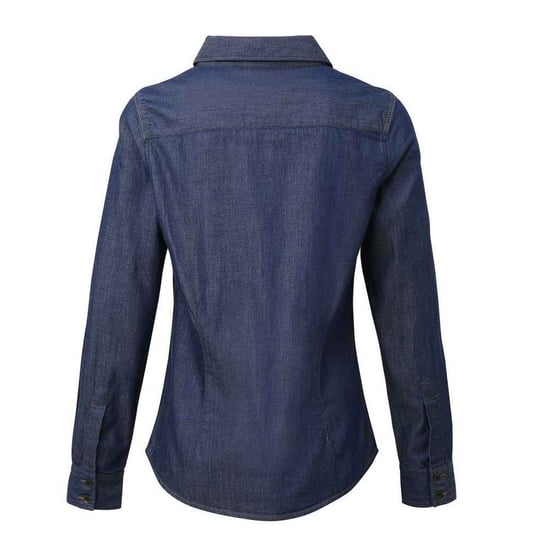 Premier - Hemd Jeans Style Naht für Damen (Indigo-Jeansblau) - Image 2