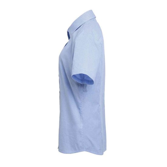 Premier - Hemd für Damen kurzärmlig (Hellblau/Weiß) - Image 3