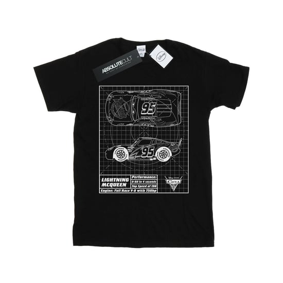Disney - "Cars" T-Shirt für Damen (Schwarz) - Image 1