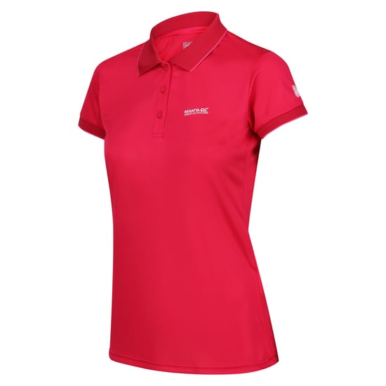 Regatta - "Remex II" Poloshirt für Damen (Pinker Trank unifarben) - Image 3