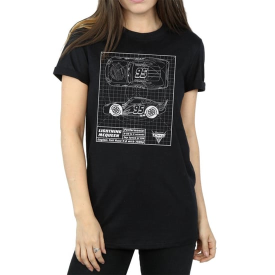 Disney - "Cars" T-Shirt für Damen (Schwarz) - Image 5