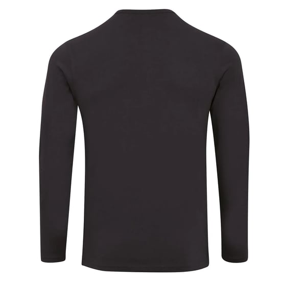 Premier - "Long John" T-Shirt Krempelärmel für Herren (Schwarz) - Image 2