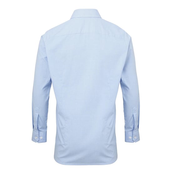 Premier - "Gingham" Hemd für Herren Langärmlig () - Image 2