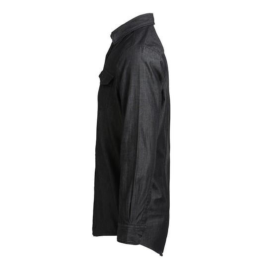 Premier - Hemd Jeans Style Naht für Herren (Jeans-Schwarz) - Image 3