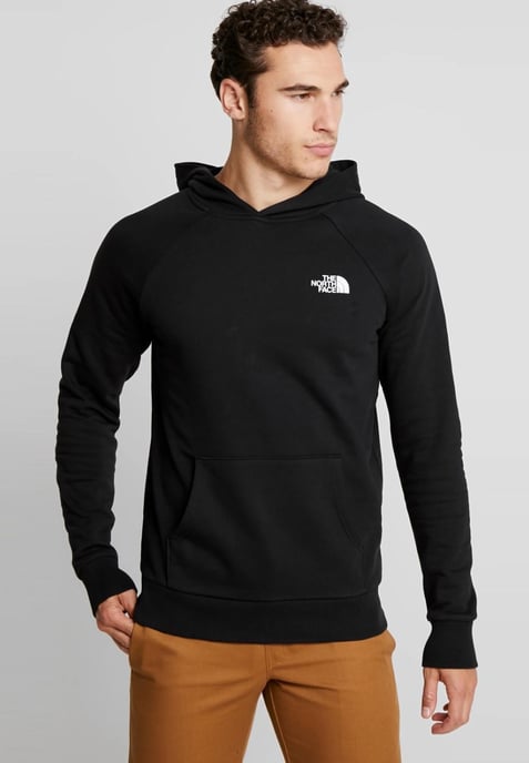 The North Face Mens Reglan Red Box Hoodie in schwarz - Image 1