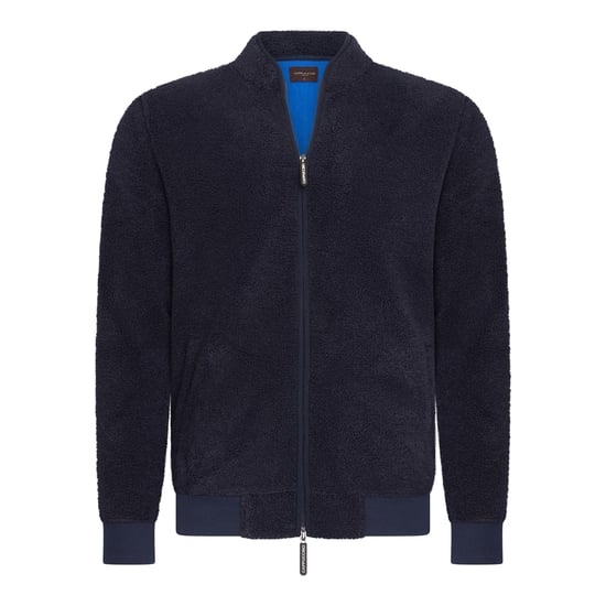 Cappuccino Italia Weste für Herren. Die Weste ist aus hochwertigem Polyester gefertigt und hat eine normale Passform. Marke: Cappuccino ItaliaModellname: Sherpa FleeceKategorie: HerrenwesteMaterialien: PolyesterFarbe: navy blau - Image 2