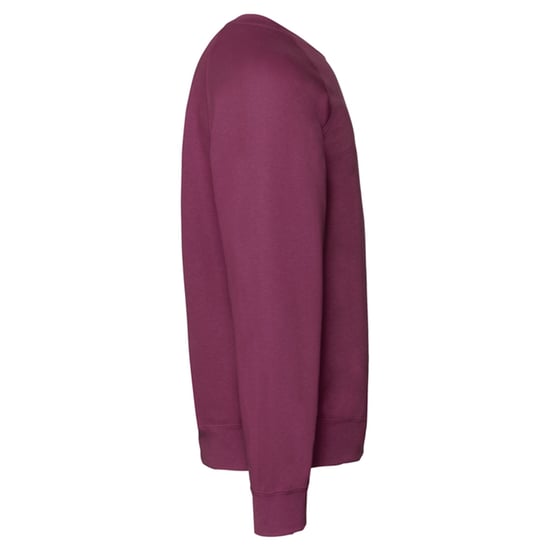 Fruit of the Loom - "Classic" Sweatshirt für Herren/Damen Unisex Raglanärmel (Burgunderrot) - Image 3