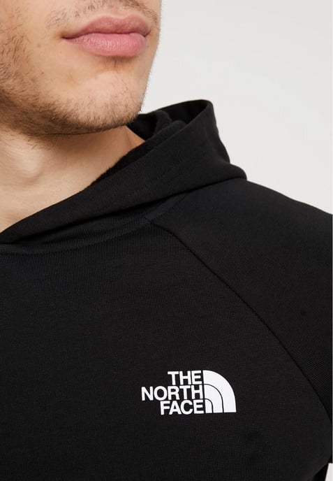 The North Face Mens Reglan Red Box Hoodie in schwarz - Image 3