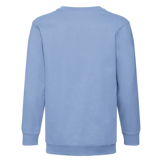 Fruit of the Loom - "Classic" Sweatshirt für Kinder angesetzte Ärmel (Himmelblau) - Image 2