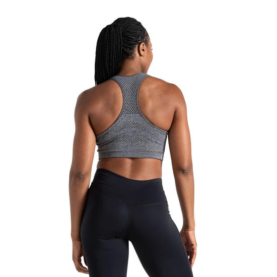 Dare 2B - "Dont Sweat It II" Sport-BH für Damen (Ebenholz-Grau) - Image 2