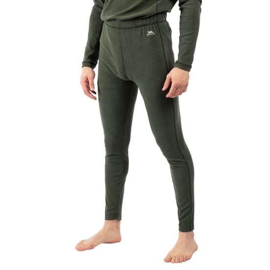 Trespass - "Kirk" Baselayerhose für Herren (Efeu/Schwarz) - Image 3