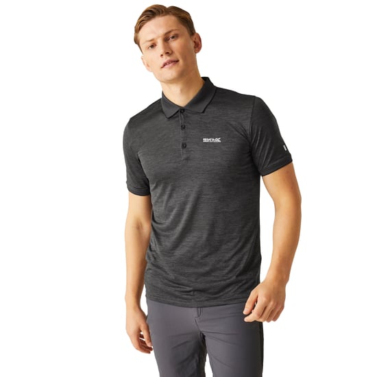 Regatta Herren Poloshirt Remex II kurzärmlig (Asche) - Image 3