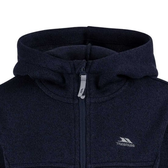 Trespass Childrens/Kids Donny Fleece Top (Marine) - Image 4
