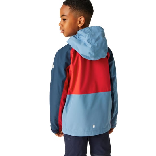 Regatta - "Highton V" Hoodie mit durchgehendem Reißverschluss für Kinder (Kronenblau/Dunkel-Jeansblau) - Image 5