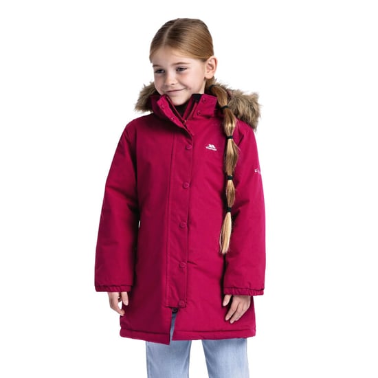 Trespass Mädchen Astound TP50 wasserdichte Jacke (Berry) - Image 4