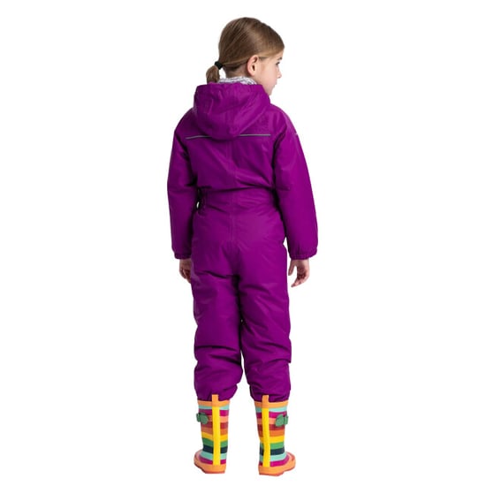 Trespass Dripdrop Kinder Regen-Overall (Hell-Lila) - Image 3