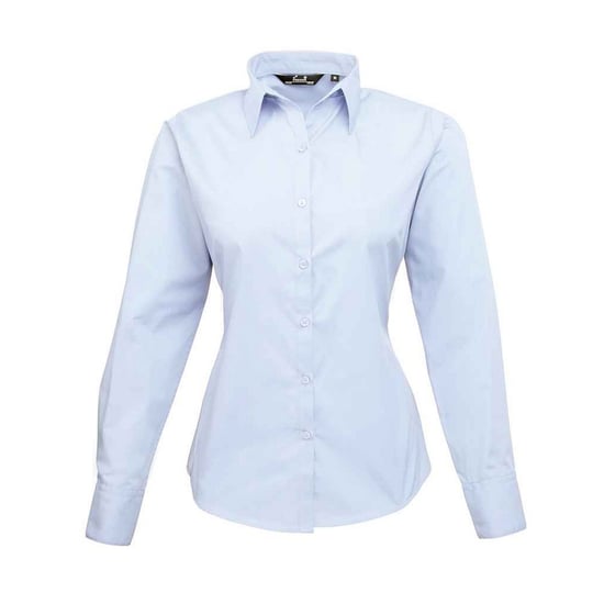 Premier - Bluse für Damen Langärmlig (Hellblau) - Image 1