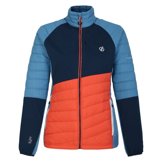 Dare 2B - "Lexan" Hybridjacke für Damen (Satsuma/Dunkel-Jeansblau) - Image 1