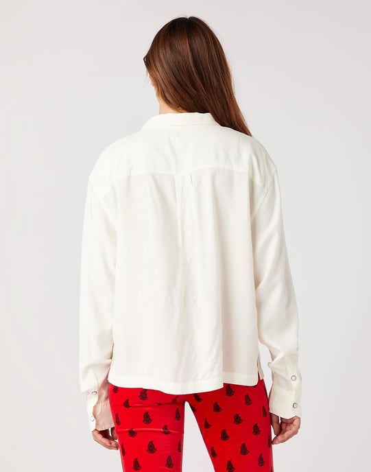 Wrangler - BLOUSE PRISTINE BEIGE - Image 3