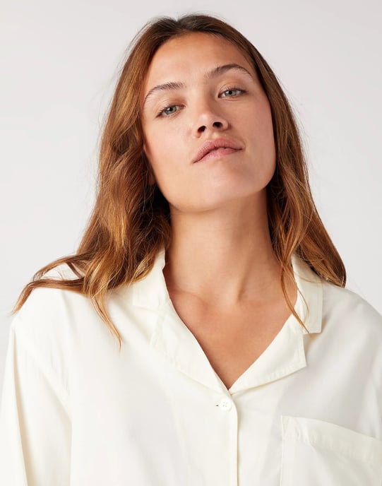 Wrangler - BLOUSE PRISTINE BEIGE - Image 4