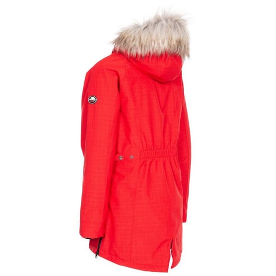 Trespass Womens/Ladies Caption Wasserdichter Parka (Rot) - Image 2