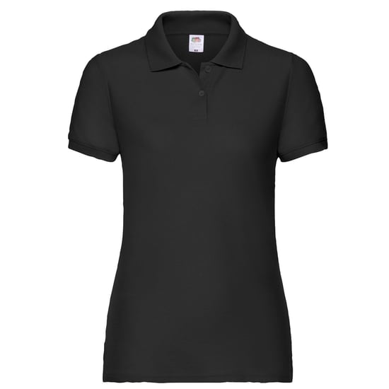 Fruit of the Loom - Poloshirt für Damen (Schwarz) - Image 1