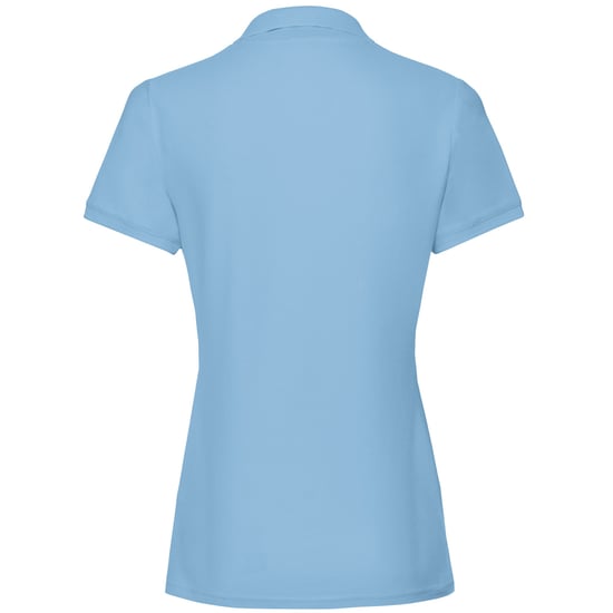 Fruit of the Loom - "Premium" Poloshirt für Damen (Himmelblau) - Image 2