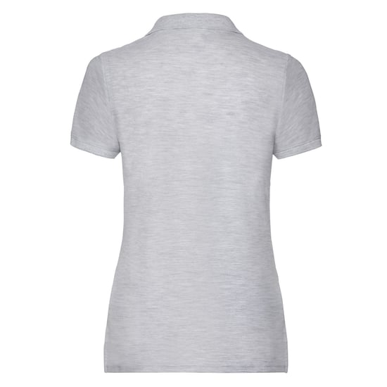 Fruit of the Loom - Poloshirt für Damen (Grau meliert) - Image 2