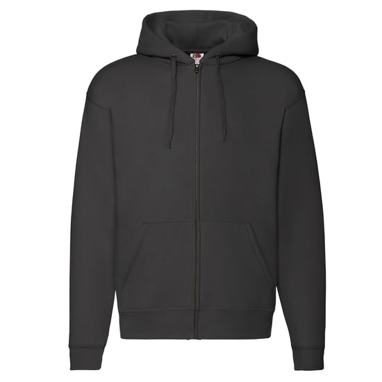 Fruit of the Loom - "Premium" Kapuzenjacke für Herren/Damen Unisex (Schwarz) - Image 1