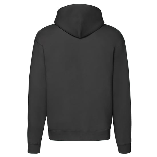 Fruit of the Loom - "Premium" Kapuzenjacke für Herren/Damen Unisex (Schwarz) - Image 2