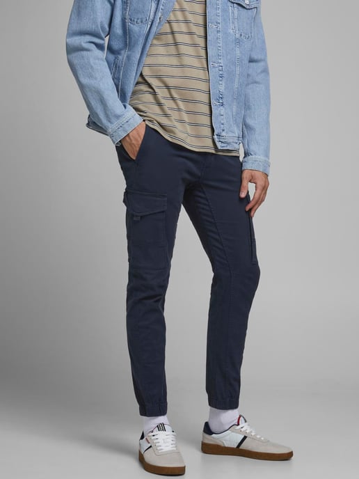 Jack & Jones Paul Warner Cargo Blau - Image 3